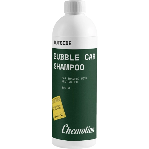 CHEMOTION BUBBLE CAR SHAMPOO 500ml neutralny szampon do mycia auta